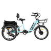 DWMEIGI MG2302 Blue - Silverado Urban Electric Trike Right Side View