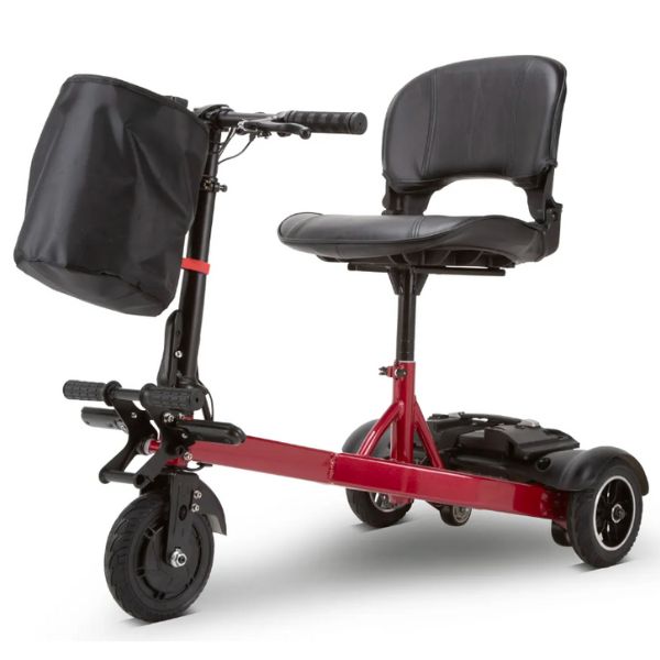 EWheels Speedy 3-Wheel Mobility Scooter on a Left Angle View