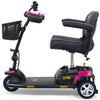 Golden Technologies Buzzaround XL 3-Wheel Mobility Scooter GB121B-STD Orchid Pink Color Left Side View