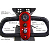 Golden Technologies Buzzaround XL 3-Wheel Mobility Scooter GB121B-STD Red Color Control Panel Front View