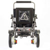 Reyhee Black Roamer Folding Electric Wheelchair Rear View