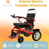 Reyhee Roamer Folding Electric Wheelchair Showing Specifications