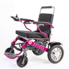 Reyhee Purple Roamer Folding Electric Wheelchair Left Side View