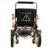 Reyhee Red Roamer Folding Electric Wheelchair Rear View