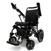 ComfyGo IQ-8000 Left Angle View in in Black with Standard Cushion