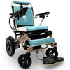 ComfyGo IQ-8000 Left Angle View in in Bronze with Teal Cushion