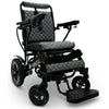 ComfyGo IQ-8000 Left Angle View in in Black with Gray Cushion