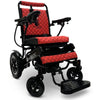 ComfyGo IQ-8000 Left Angle View in in Black with Taba Cushion