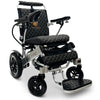 ComfyGo IQ-8000 Left Angle View in in Silver with Black Cushion